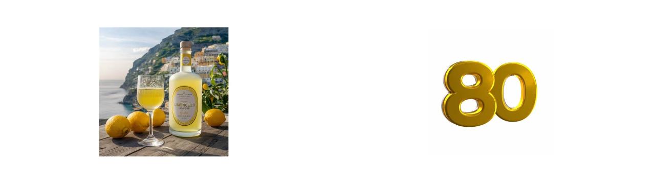 Lush lemon grove on the Amalfi Coast with bright yellow lemons, symbolizing limoncello production